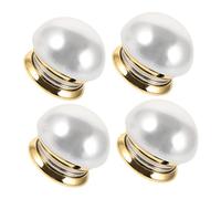 Outanaya 3 Pièces Broche Magnétique Faux Bouton Sans Couture Écartement pour Vêtements Femme Fermeture Magnétique Facile Accessoire pour Robes et Cardigans Élégants