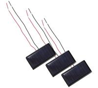 Outanaya 3 pièces Mini Panneau Solaire pour Système Solaire DIY Module Portable Compact et Léger et Recharge Mobile