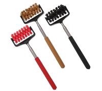 Outanaya 3pcs Grattoir à Roue Roulante et Outil de Massage du Dos en Acier Inoxydable Léger et Portable pour Soulager les Démangeaisons à Domicile Couleur Aléatoire