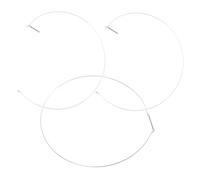 Outanaya 3pièces Colliers De Serrage Acier Pour Joint De Porte De Lave-linge Remplacement Clé De Maintien Soufflante Empêche Fuites Eau