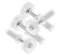 Outanaya 4pièces Charnières Pliantes Pour Portes De Placard De Rechange Pour Systèmes De Porte Accordéon Accessoires De Quincaillerie De