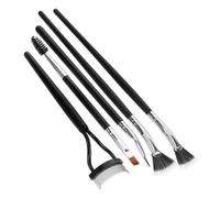 Outanaya 5pièces Brosse à Et Sourcils Avec Poils Doux Pinceaux à Mascara Courbés Et Anglés Outil Précis Pour Séparer Et Allonger Les Et Sourcils