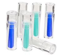 Outanaya 6 pièces Applicateur Lentilles de Contact Petit Format Lot de Sticks Souples Silicone pour Pose et Retrait Sécurisés Accessoire Voyage Pratique pour Lentilles Souples et Rigides