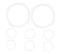 Outanaya 8 pièces Connecteurs de Tunnel pour Cage Hamster Blancs Raccords Solides et Faciles à Installer pour Extension et Remplacement de Tube Accessoires Polyvalents pour Habitat de