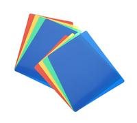 Outanaya 8 Pièces Lot de Tapis Pâte à Modeler Colorés pour Garçon Fille Tapis DIY Polyvalents pour Bricolage Pâte Polymère Développement Artistique et Facile à Manipuler Set Rouge Bleu