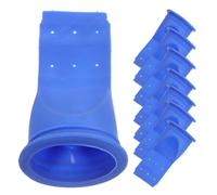 Outanaya 8 pièces Noyau de Drain Silicone Antibactérien Protection Anti-odeur pour Tuyau Évacuation Flexible et Adapté pour Drain de Sol et Égouttoir Évier Facile à Couper et Installer