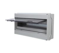 Outanaya Abs Way Boîte de distribution pour boîtier électrique avec rail standard pour intérieur et extérieur