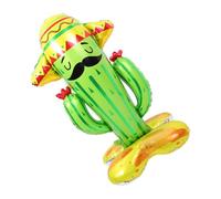 Outanaya Ballon Cactus Géant Aluminium Décoration de Fête Hawaïenne Ballon Gonflable Léger pour Anniversaire Jardin Luau Fête