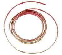 Outanaya Bande Décorative Murale Autocollante 5 M, Moulure Flexible Dorée, Finition Plastique Résistante, Bande de Garniture Auto-adhésive pour Décoration Intérieure et Masquage de Joints