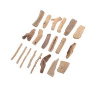 Outanaya Bois Flotté Naturel 20 Pièces Surface Lisse Formes Variées Bois Rustique pour Décoration Maison et Sculptures Originales