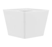 Outanaya Boîte à Drapeau pour Microphone sans Fil Blanc en Plastique et Écume, Accessoire Professionnel pour Réunions d'entreprise, Stabilise et Facilite Le Démontage