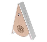 Outanaya Boîte à Musique avec Grain de Bois Portable en Abs Chant D'oiseaux Son Clair, pour Chambre et Salle de Bain, Convient à Tous Âges