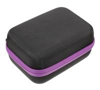 Outanaya Boîte de Rangement pour Huiles Essentielles Emplacements Étui de Protection Rigide EVA à Sac Portable Antichoc pour Bouteilles Organisateur Compact et