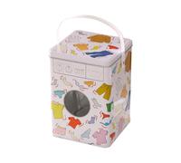 Outanaya Boîte de Rangement pour Perles de Lessive en Fer-blanc Poignée, Grosse Capacité Profonde, Résistante à L'écrasement, Facile à Transporter pour Buanderie