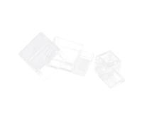 Outanaya Bol d'eau pour Fourmis en Acrylique Transparent, Mini Mangeoire Facile à Nettoyer, Lot de 2 pour Fourmilière et Élevage D'insectes