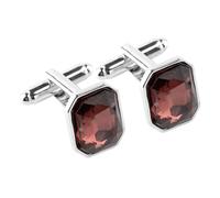 Outanaya Boutons de Manchette Mode Élégants pour Femme avec Cristaux Brillants Durables et Adaptés Aux Chemises Habillées et Accessoires de Manches pour Occasions Formelles et Quotidiennes