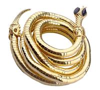 Outanaya Bracelet Serpent Punk Flexible Multifonction pour Soirée Costume Égyptien Unisexe