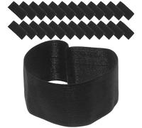 Outanaya Brassard Pièces Élastique Polyester Résistant Deuil en Noir de 25 pour Commémoration Funéraire pour Activités de Recueillement Cimetière