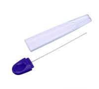 Outanaya Broche de Cuisson en Acier Inoxydable 2pcs Poignée Ergonomique pour Testeur à Gâteau Précis et Outils de Pâtisserie Indispensables la Maison Boulangerie Couleur Couleur Aléatoire