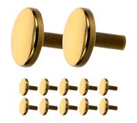 Outanaya Capuchons D'aiguilles D'horloge en Plastique Or 7mm pour Réparation et Fabrication Diy, 200 Pièces Résistantes à L'usure et Précises pour Mécanismes Quartz