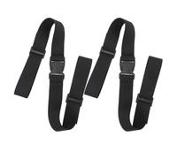 Outanaya Ceinture de Sécurité Bébé 2 Points 2pcs en Polyester Harnais Pliable pour Chaise Haute Bébé, Sangles Sécurisées pour Usage la Maison Restaurant
