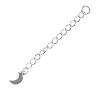 Outanaya Chaîne Extension Collier Argent pour DIY Bijoux Rallonge Ajustable pour Colliers Bracelets et Chevillères Kit Réparation Simple