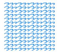 Outanaya Clip de Verrouillage pour Système de Filtration D'eau 320 Pcs en Pom Résistant Bleu, Accessoires pour Raccords de Tuyaux Plastiques sous Évier, Compatibles Purificateur