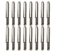 Outanaya Clous de Corde de Harpe Accessoires Indispensables pour Instrument 16 Pièces en Métal Argenté Installation Simple, Résistants la Déformation pour Clavecin et Dulcimer