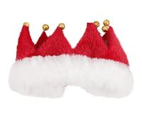 Outanaya Collier à Clochette pour Chien et Chat en Polyester Confortable Son Festif pour Fêtes de Noël et Événements Costumés d'animaux
