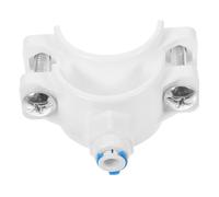 Outanaya Collier de Serrage 2 Pouces en Pom pour Vanne de Vidange Ro, Clip de Selle Étanche pour Filtre à Eau sous Évier, Accessoire de Raccordement pour Système de Style Style Aléatoire