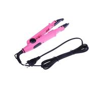 Outanaya Connecteur D’extension De Cheveux Professionnel Rose Fer à Rallonge Température Constante Outil De Coiffure Compatible Système Kératine Usage Salon