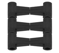Outanaya Connecteurs en Plastique Noir pour Cerf-Volant et Cerf-Volant Acrobatique, Lot de 6 Pièces, Utilisation Polyvalente et Stabilité Améliorée pour Vol en Extérieur