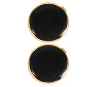 Outanaya Couvre-Boutons pour Chemises Habillées Homme Bouton Œil de Chat Doré en Cuivre Lot 1 Paire Accessoires Élégants pour Costumes Formels Alternative aux Boutons de Manchette