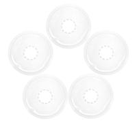 Outanaya Couvre Rayon Vélo en Plastique 5 Pièces Accessoire pour Vélo de Route Protège-rayons de Roue Protection de Volant D'inertie pour Vtt Anti-usure et Prévient la Chute de Chaîne