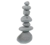 Outanaya Décoration Pierre Jardin Zen pour Aquarium et Micro Paysage Ornement Faux Résistant pour Pot de Fleurs et Jardin Japonais Accessoire pour Aménagement Extérieur et Intérieur
