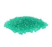 Outanaya Dés Carrés Transparents Verts, 500 Mini Dés en Plastique, pour Apprentissage des Mathématiques, Jeux de Société et Rassemblements