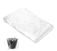 Outanaya Doublures Jetables pour Bain de Pieds 80pcs en Plastique Transparent, Résistantes la Chaleur et Supportant le Poids, pour Spa et Usage Familial