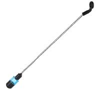 Outanaya Ensemble D'alarme de Pêche Bleu en Fer Indicateur de Touche pour Canne à Pêche Fixation Stable et Fatigue Oculaire