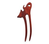 Outanaya Épingle à Cheveux en Bois de Santal Forme en U Design Stable Facile à Porter Accessoire Vintage pour Dames Usage Quotidien et Déplacements