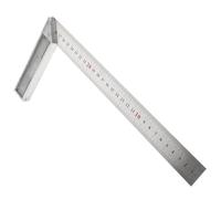 Outanaya Équerre de Menuiserie en Acier Inoxydable 300 Mm Renforcée, Règle de Mesure Professionnelle Multifonction, Carré de Machiniste Précis pour Travail du Bois et Bricolage