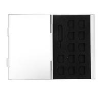 Outanaya Étui Alliage Aluminium pour Cartes Sim et Mémoire Coque Protectrice et Étanche Rangement Mince Pratique pour Téléphone Portable Organiseur Compact et Sécurisé