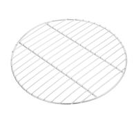 Outanaya Grille Ronde en Acier Inoxydable 26 Cm, Tapis de Cuisson en Filet Multifonction, Accessoire Barbecue Résistant la Chaleur pour Viande, Légumes et Poisson, pour Grillades