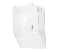 Outanaya Housse Étanche Transparente pour Sonnette Extérieure Protection Pluie Durable Couvercle et Stable pour Carillon Filaire