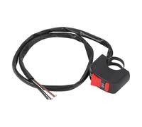 Outanaya Interrupteur Double Bouton pour Guidon Moto Commutateur Off Feux de Détresse et Arrêt Moteur Compatible Motos Scooters Quads