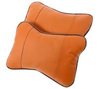 Outanaya Lot de 2 Oreillers Cervicaux Auto D'os, Coussins de Repos Nuque, Mousse Respirante 27x18x9 Cm, Protection Cervicale, Confort 4 Saisons pour Voyage en Voiture