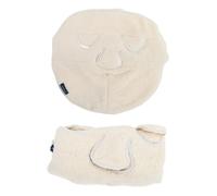 Outanaya Lot De 2 Serviettes De Soin Du Visage En Corail Épais 30x30 Cm Compresses Chaudes Et Froides Pour Femme Spa Salon De Beauté Rafraîchissantes Lien Et Ouverture