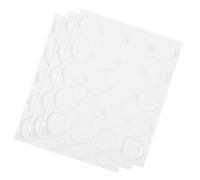 Outanaya Lot de 3 Feuilles de 60 Patchs Autocollants Ronds en Résine Époxy 25 MM Transparents Cabochons DIY pour Fabrication Bijoux Décoration Horloges et Loisirs Créatifs Autocollants