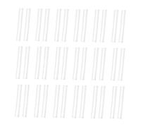 Outanaya Manchons de Protection pour Boucles D’Oreilles en Silicone Souple Transparent 50 Paires Longueur 08 CM Anti-Allergique Protège-Boucles D’Oreilles Confortables pour Usage