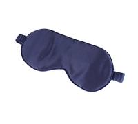 Outanaya Masque de Sommeil Soie Ajustable Patch pour Yeux Ombrage Soie Naturelle pour Voyage Camping Bureau Confort Doux et Sombre Couleur