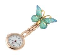 Outanaya Montre de Poche D'infirmière Quartz Grand Affichage Clair, Design Pendentif Élégant Vert, pour Hôpital et Personnel Médical